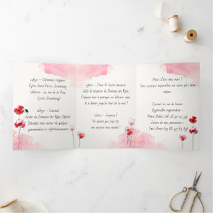Poppy Program Tri-Fold Programme