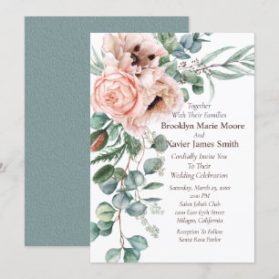 Poppy Radiance Wedding Invitation