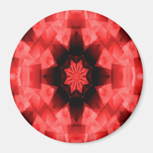 Poppy Red Star.. Magnet