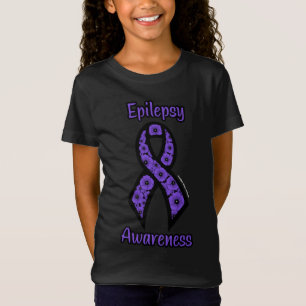 Poppy/Ribbon...Epilepsy T-Shirt