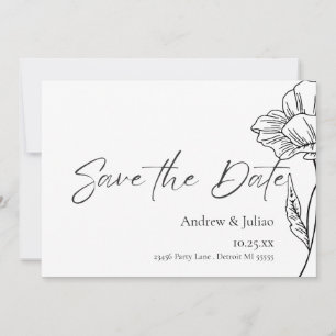 Poppy  save the date