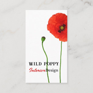 Poppy Simplicity Business Card