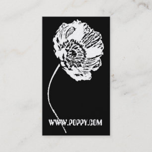 Poppy Simplicity Business Card