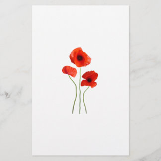 poppy stationery