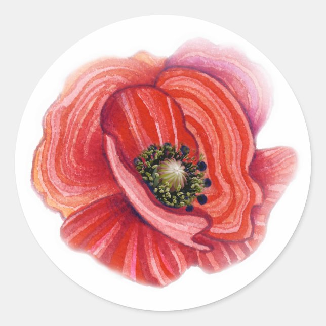 Poppy Sticker (Front)