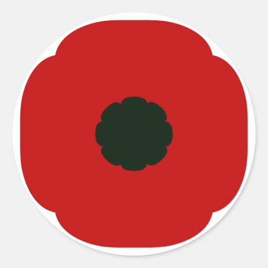 Poppy Stickers | Zazzle.co.uk