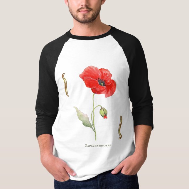 Poppy t-shirt (Front)