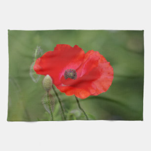 Poppy Tea Towel