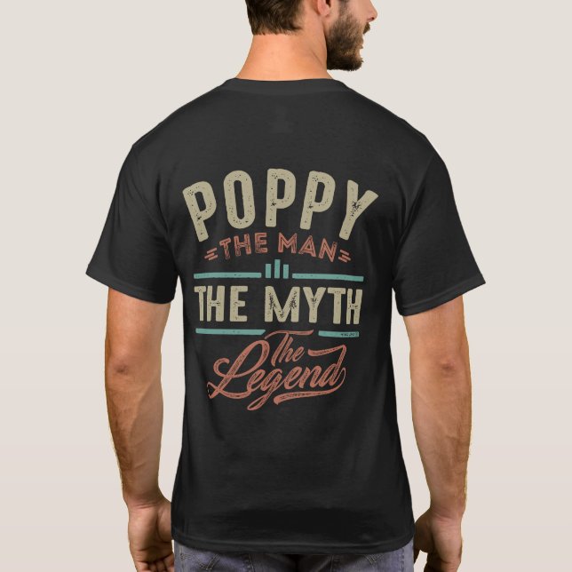 Poppy The Legend T-Shirt (Back)
