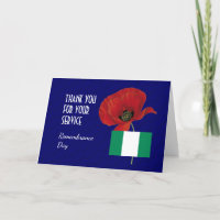 Poppy | Veterans | Nigeria Flag | REMEMBRANCE DAY