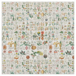 Poppy, Violet Plant Classifications Fabric