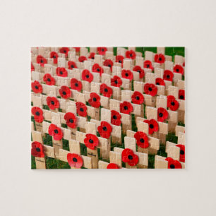 Poppy War Memorial Jigsaw Puzzle