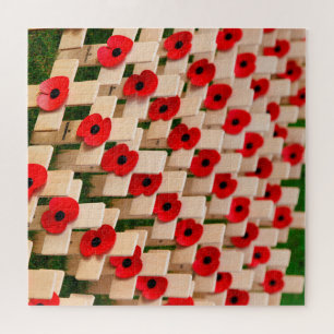 Poppy War Memorial Jigsaw Puzzle