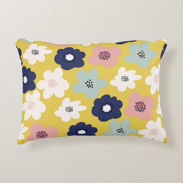 Poppy Warm Decorative Cushion (Front)