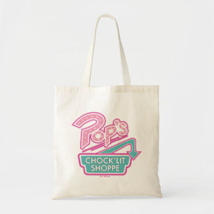 Pop's Chock'Lit Shoppe Pink Logo Tote Bag