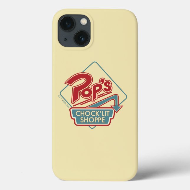 Pop's Chock'Lit Shoppe Red Logo Case-Mate iPhone Case (Back)
