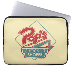 Pop's Chock'Lit Shoppe Red Logo Laptop Sleeve
