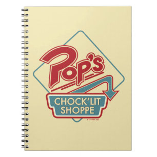 Pop's Chock'Lit Shoppe Red Logo Notebook