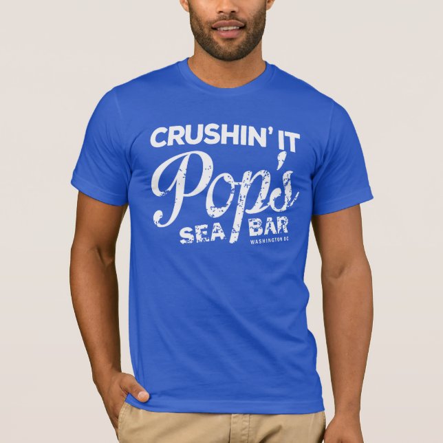 Pops Crushin It Tshirt (Front)