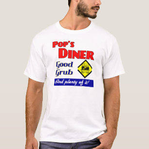 Pops Diner Kitchen Art T-shirt