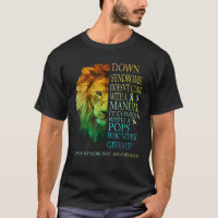 POPS Never Gives Up Lion Down Syndrome T21
