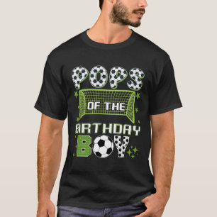Pops Of The Birthday Boy Soccer Group Family Match T-Shirt
