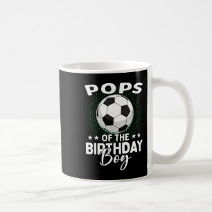 Pops Of The Birthday Boy Soccer Player Birthday Coffee Mug