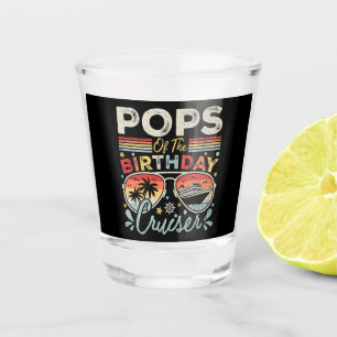 Pops of the Birthday Cruiser Vacation Shot Glass