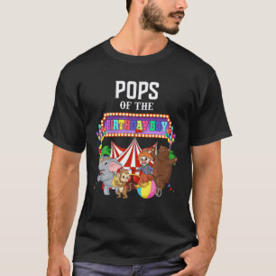 Pops Of The Birthday Ringmaster Kids Circus Party T-Shirt