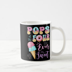 Pops of The Four Ever Sweet Ice Cream 4th Birthday Coffee Mug