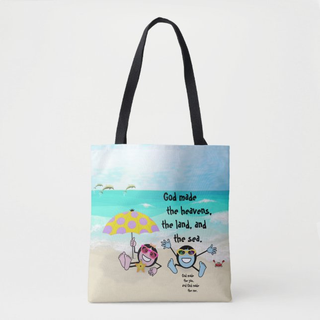 Pops' Peeps "The You & The Me" Tote Bag (Front)