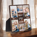 Pops Wood Grandfather Grandchildren Photo Collage Plaque<br><div class="desc">Capture the love between Pops and his grandchildren with our Grandfather Grandchildren Photo Collage Plaque. This personalized plaque features a heartwarming photo collage, beautifully displaying cherished moments shared between Poppy and his beloved grandchildren. Surrounding the photos is the endearing title "Pops, " adding a special touch to the design. Crafted...</div>