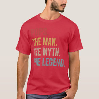 POPShe Manhe Mythhe Legend Grandpa friend boy girl T-Shirt