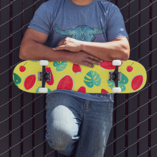 Popsicle, Cherry, Strawberry & Watermelon Skateboard