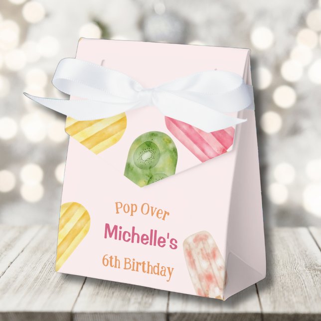 Popsicle cold Summer Birthday Favour Box (Creator Uploaded)