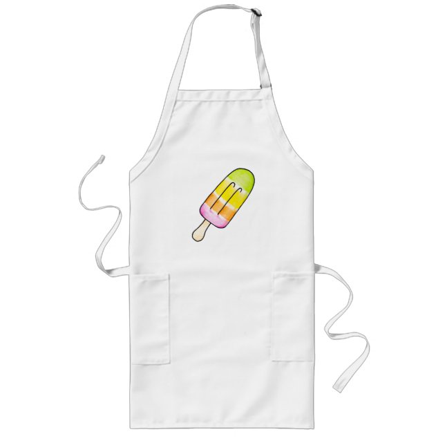 Popsicle Long Apron (Front)