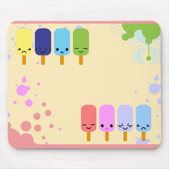 Popsicle Mouse Mat (Front)