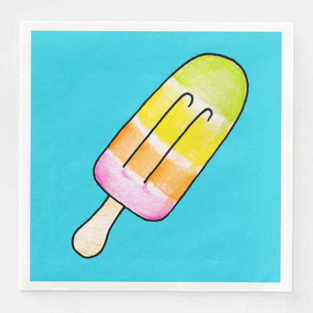 Popsicle Napkin (Front)