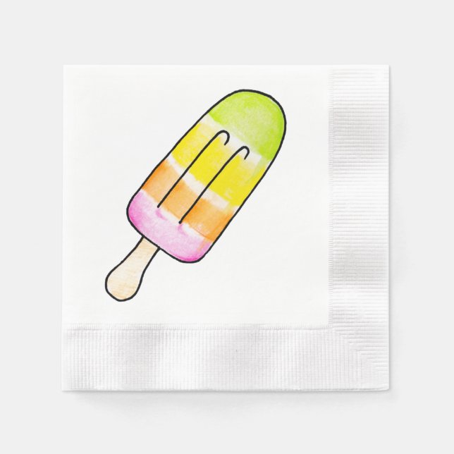 Popsicle Napkin (Front)