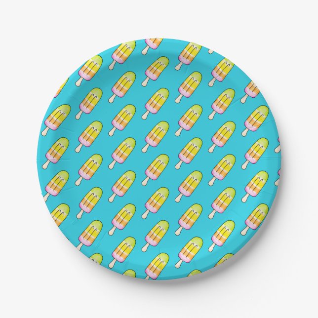 Popsicle Paper Plate (Front)