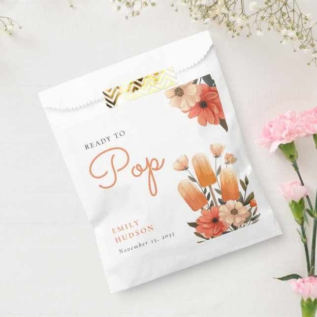 Popsicle Ready to Pop Baby Shower Favour Bags (Sealed)