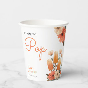 Popsicle Ready to Pop Baby Shower Paper Cups