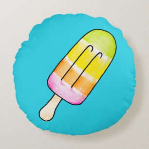 Popsicle Round Cushion