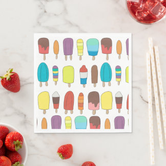 Popsicle Standard Luncheon Napkins