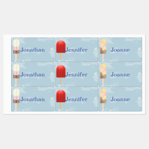 Popsicle With Name