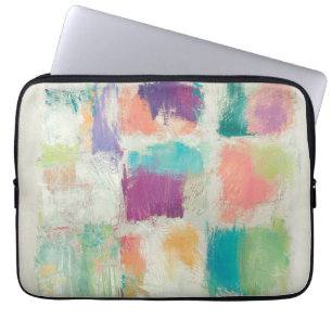 Popsicles II Stone Abstract Print   Mike Schick Laptop Sleeve