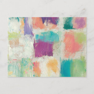 Popsicles II Stone Abstract Print   Mike Schick Postcard