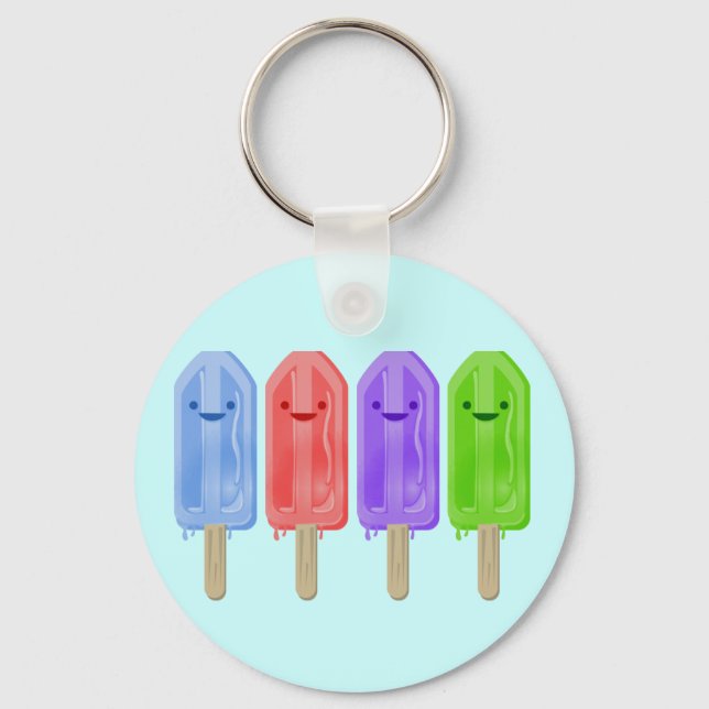 Popsicles Key Ring (Front)