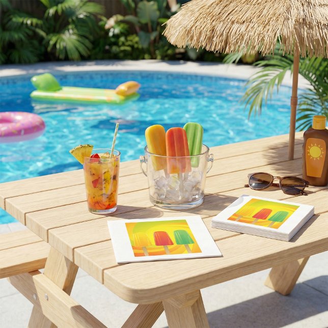 Popsicles Paper Napkins (Creator Uploaded)