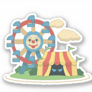 Poptropica Monster Carvival Sticker